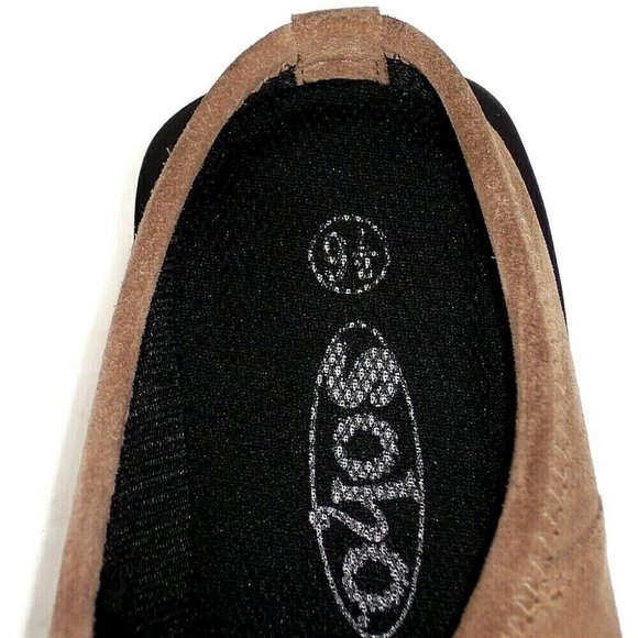 Soho Suede Slide On Mules Women's Tan/Beige Size 9.5 - Picture 7 of 8